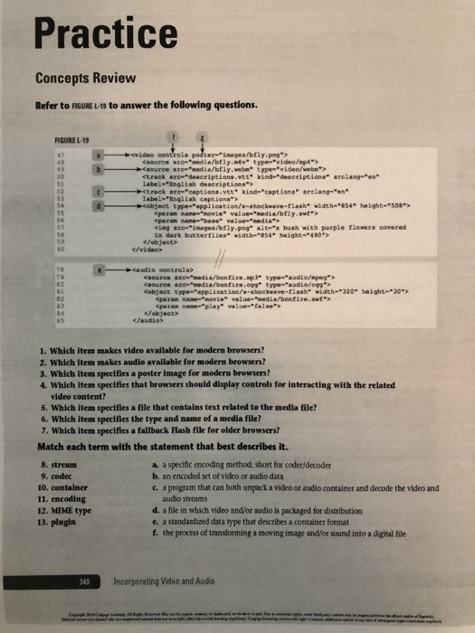 Solved Practice Concepts Review Refer To Rgure L 19 To An Chegg Com