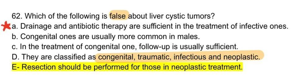 Solved 62. Which of the following is false about liver | Chegg.com