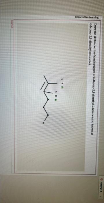 Solved Draw The Structure Of 3 Methyl 1 Butyne Include All 5508