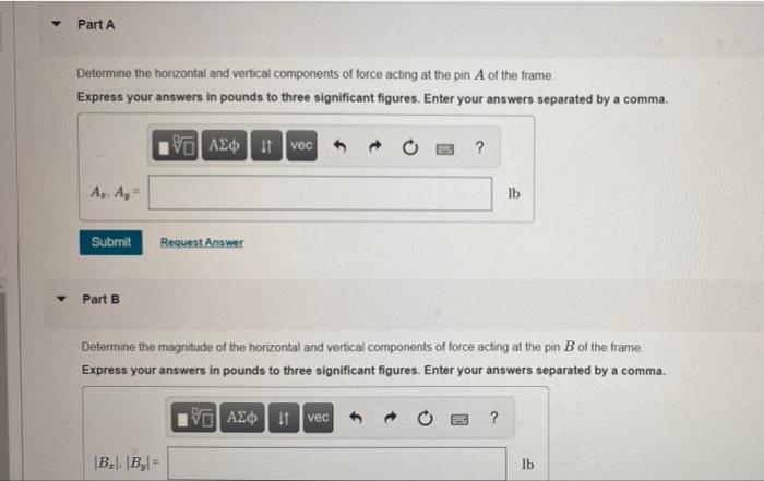 Solved Part A P10) Det the components of Aff Express your | Chegg.com