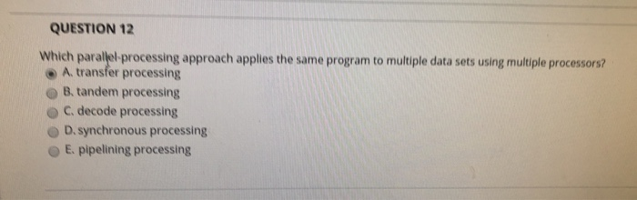 Solved OF NAND QUESTION 12 multiple data sets using multiple | Chegg.com