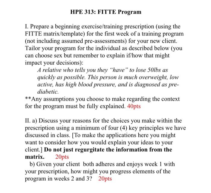 FITTE Cardiorespiratory Resistance Flexibility | Chegg.com