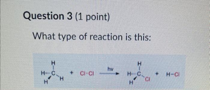 Solved What type of reaction is this:What type of reaction | Chegg.com