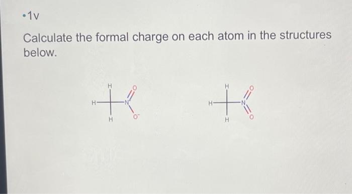 how to calculate formal charge of an atom in a molecule