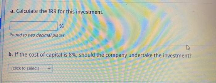 Solved Question 4 Of 4 A Company Is Considering An | Chegg.com