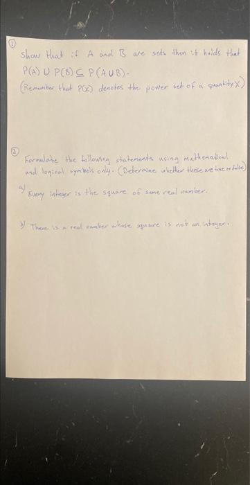 Solved please write clearly so i can understand. somrimes it | Chegg.com