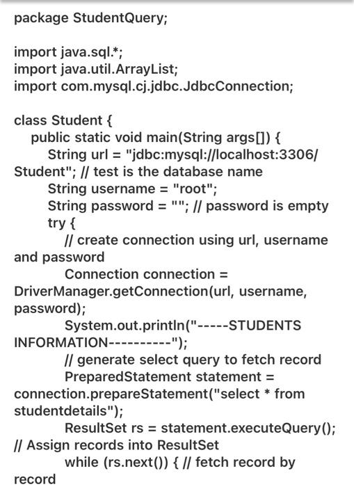 Solved PLEASE upload ACTUALLY typed code AND not photos | Chegg.com