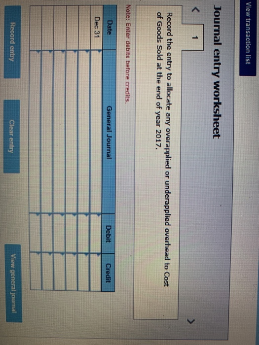 Solved Problem 2. AA Overhead allocation and adjustment | Chegg.com