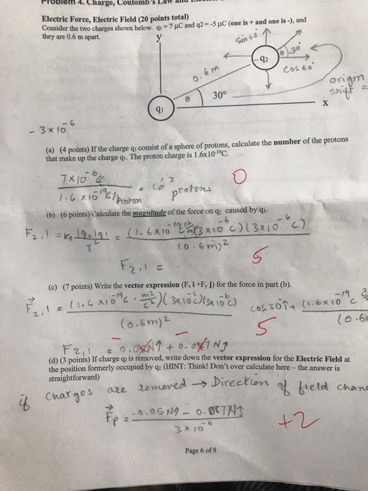 Solved Problem 4 Charge Coulomb S Law And C One Is And Chegg Solved Problem 4 Charge Coulomb S Law And C One Is And Chegg