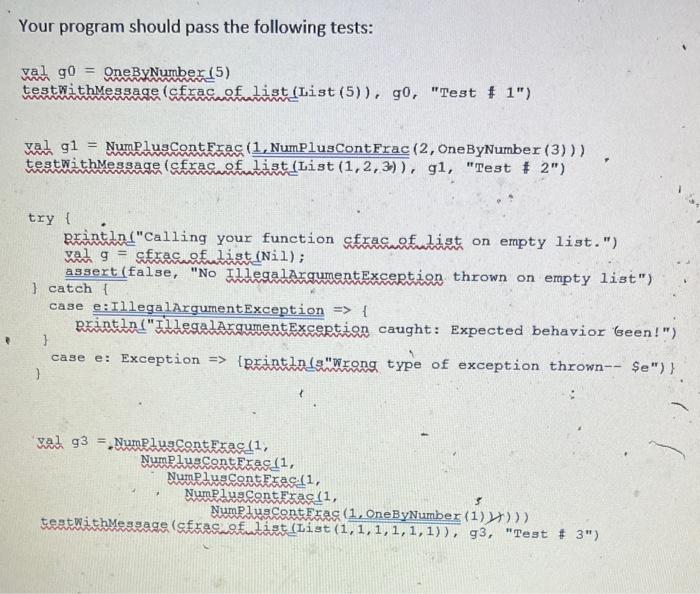 Solved Provided functions for testing your implementation: | Chegg.com