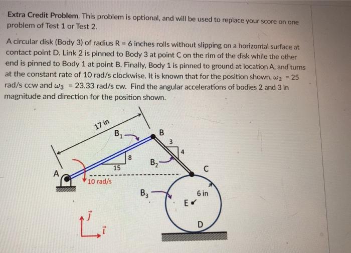 Solved Extra Credit Problem. This problem is optional, and | Chegg.com