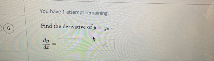 Solved You have 1 attempt remaining. Evaluate the limit | Chegg.com
