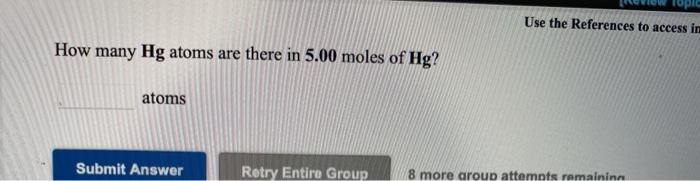 Solved Use the References to access im How many moles of H | Chegg.com