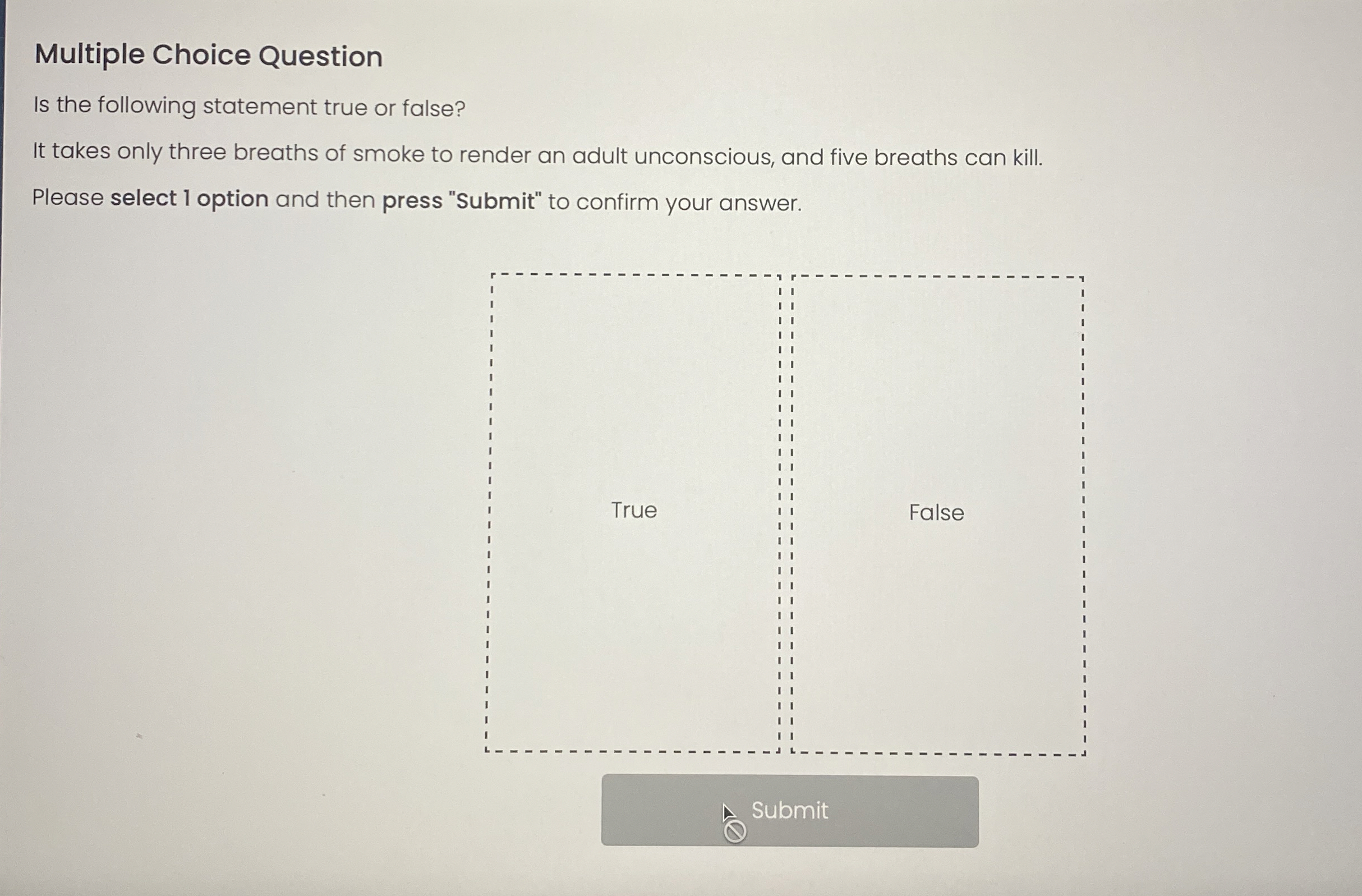 Solved Multiple Choice QuestionIs the following statement | Chegg.com