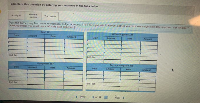 Solved For each transaction (1) analyze the transaction | Chegg.com