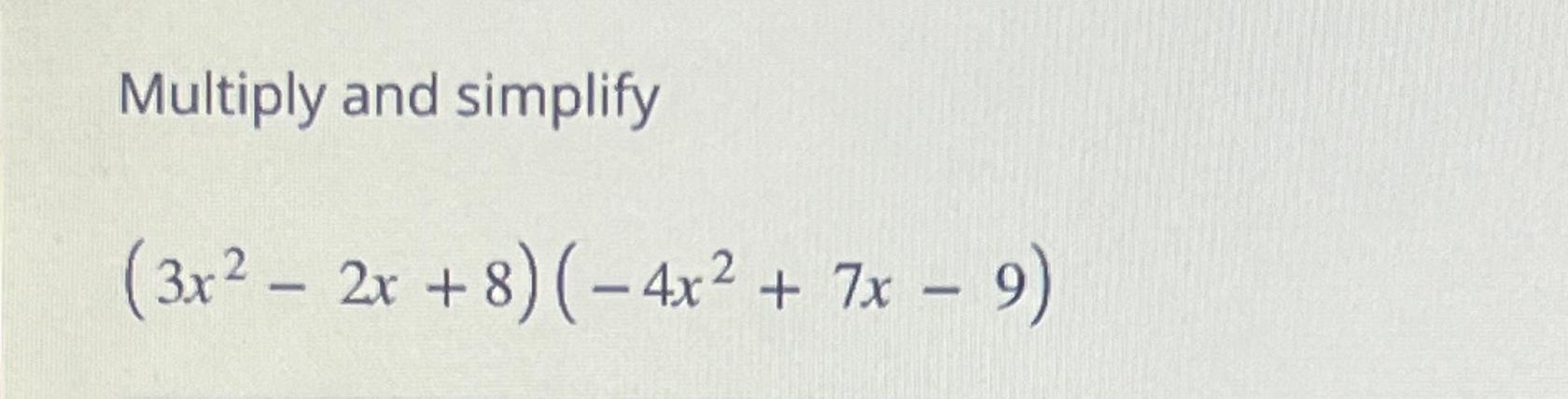expand-simplify-2x-3-3x-4-youtube