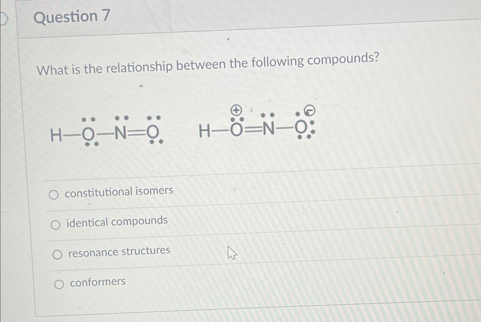 Solved Question 7What is the relationship between the | Chegg.com