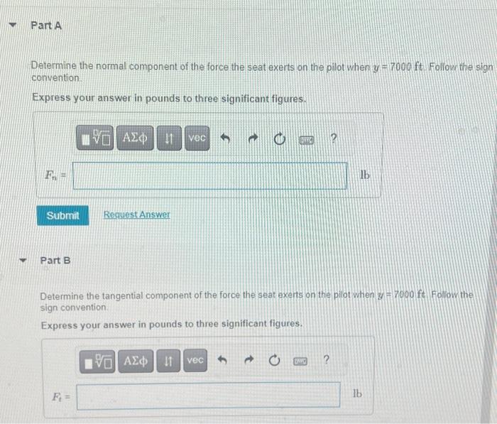 Solved Determine the normal component of the force the seat | Chegg.com