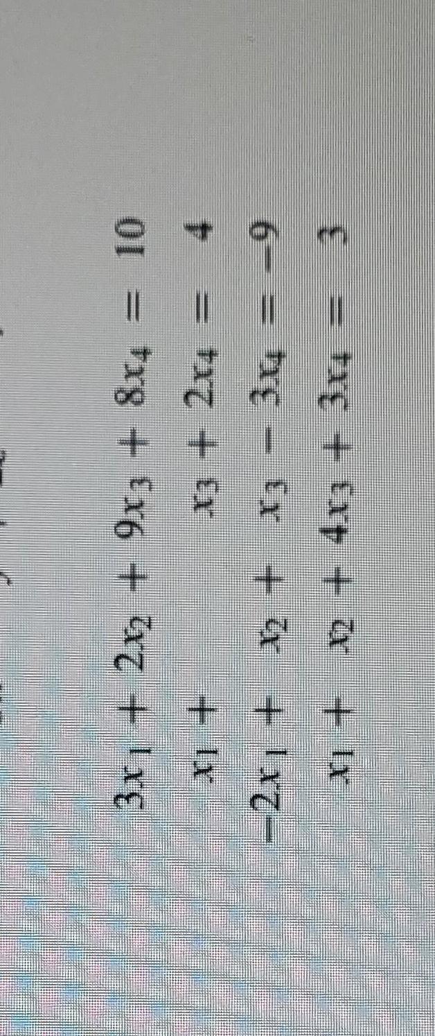 Solved 1-2. For Each System Of Linear Equations, Identify | Chegg.com