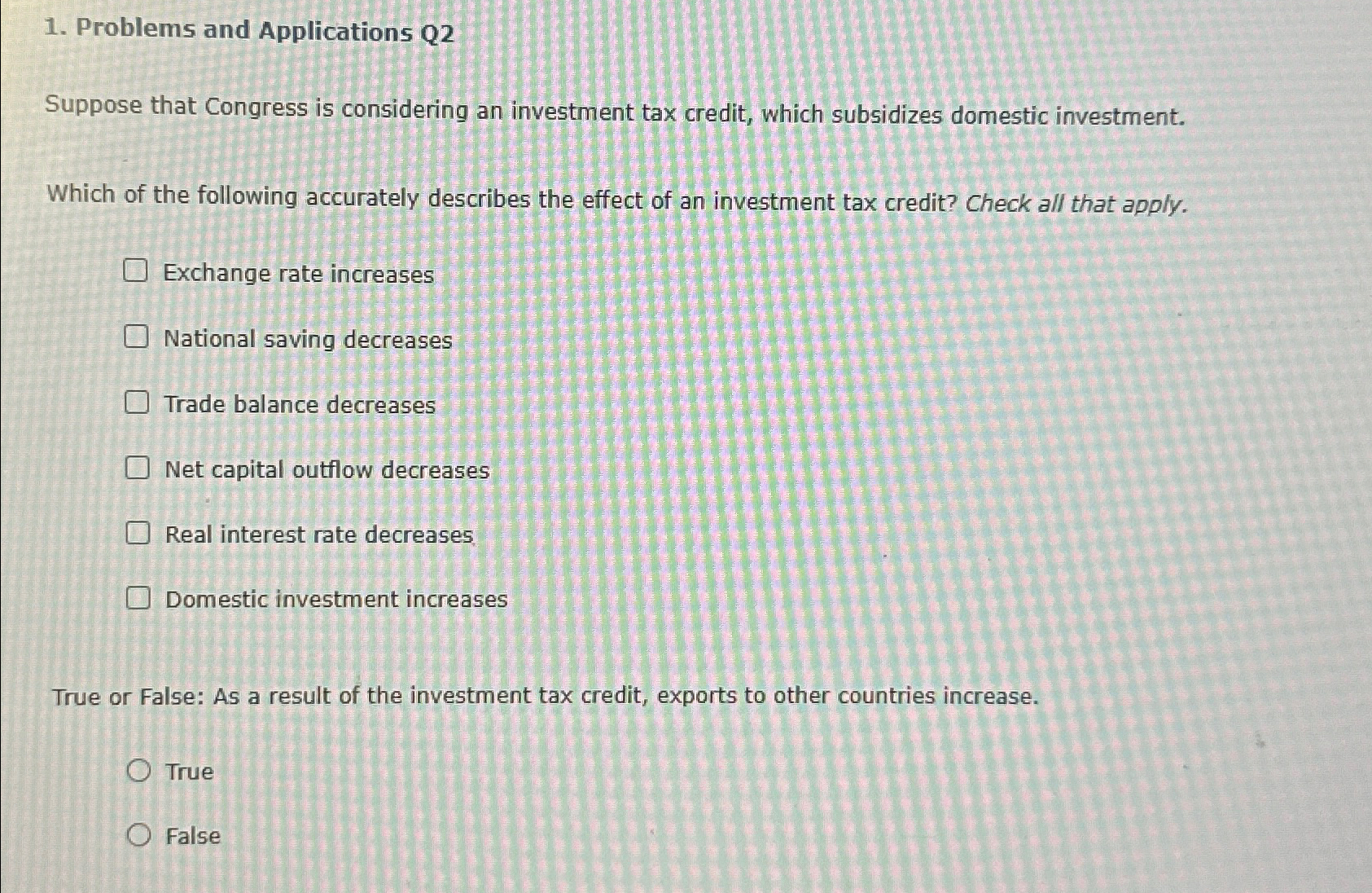 Problems and Applications Q2Suppose that Congress is | Chegg.com