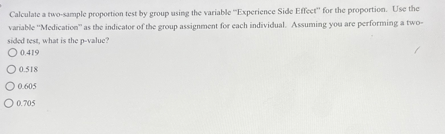 Calculate A Two Sample Proportion Test By Group Using