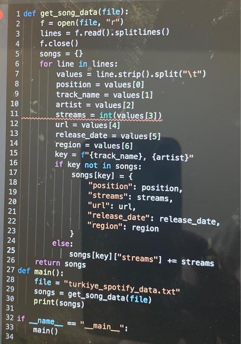 Solved there is a problem with my code can you solve the | Chegg.com