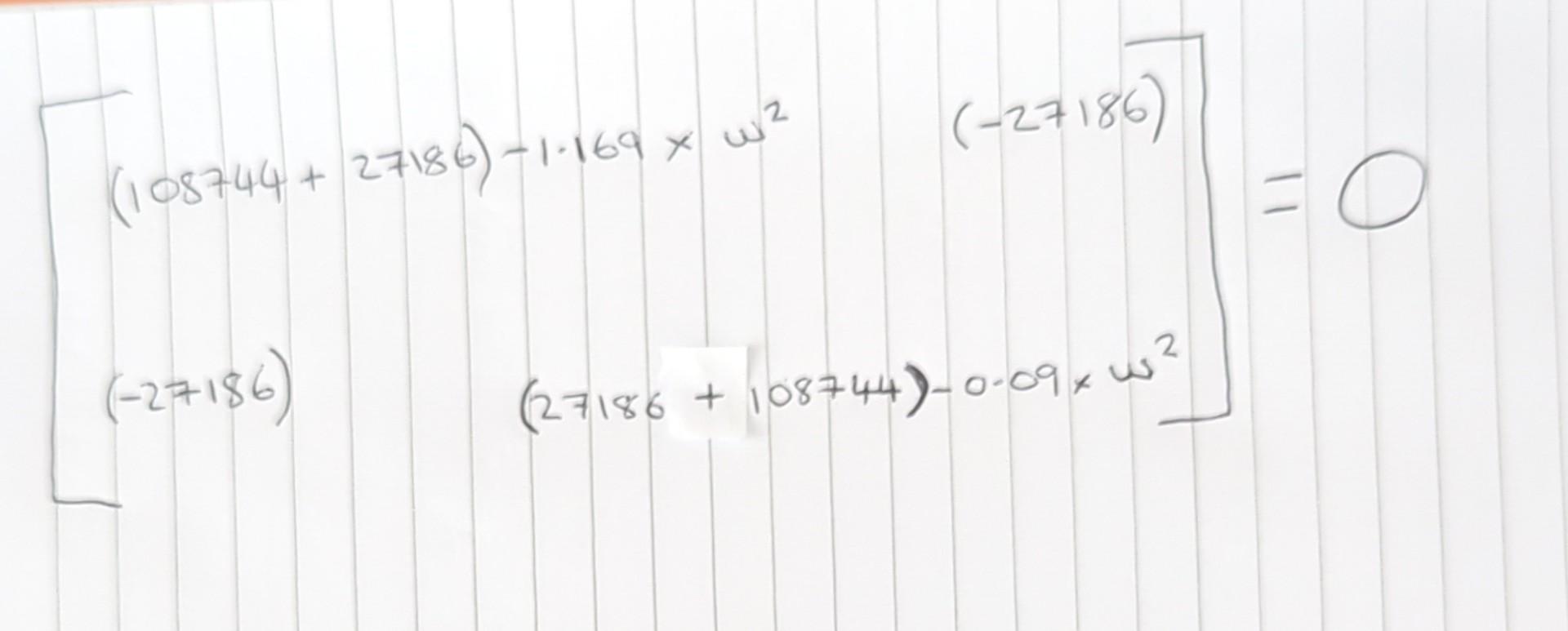 how to solve 2 into 2 matrix