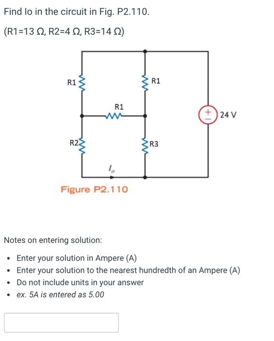 Solved If the power supplied by the 3 A current source in | Chegg.com