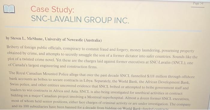 case study snc lavalin group inc