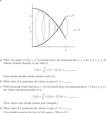 Solved When The Graph Of F X X 2 Is Rotated About The Chegg Com