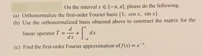 Solved Linear AlgebraIm stuck on this problem, please | Chegg.com