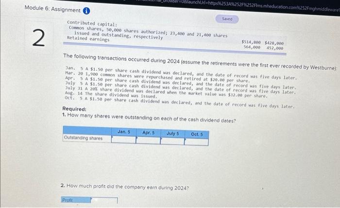 Solved The Following Transactions Occurred During 2024 | Chegg.com