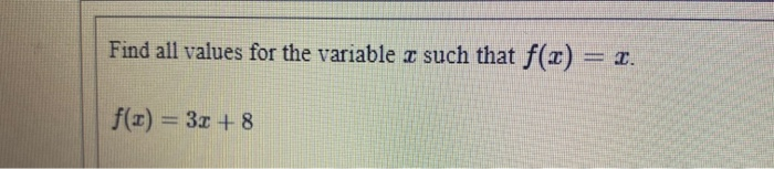 Solved Find all values for the variable z such that f(0) = | Chegg.com