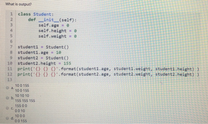 Solved Which code will generate The average score of the | Chegg.com