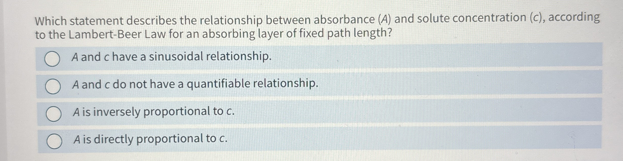 Solved Which statement describes the relationship between | Chegg.com