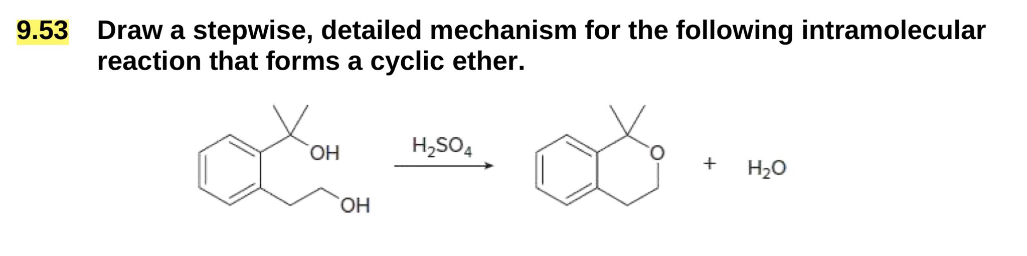 Solved 9.53 ﻿Draw a stepwise, detailed mechanism for the | Chegg.com