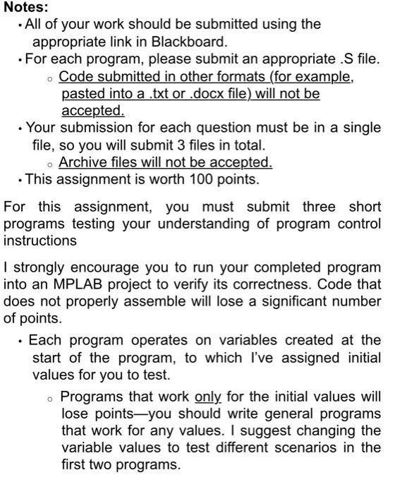 Notes: • All of your work should be submitted using | Chegg.com