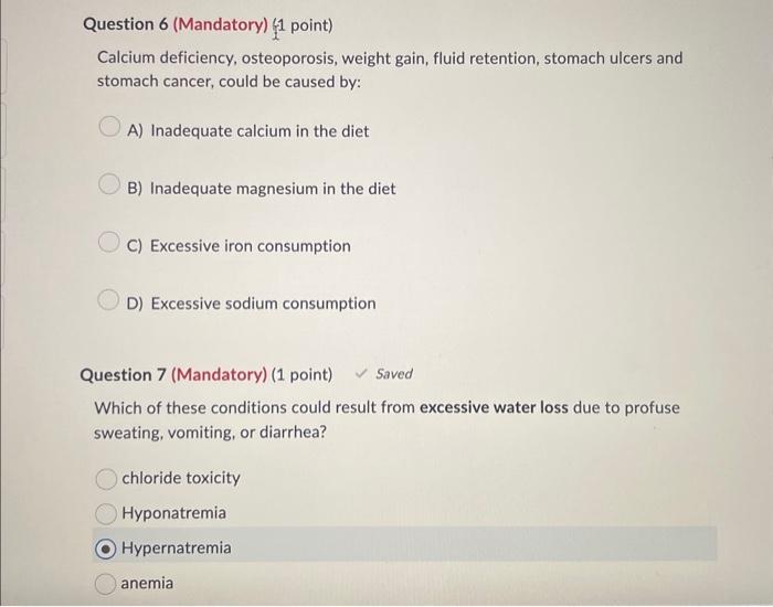 Solved 77 of the sodium in the typical American diet comes