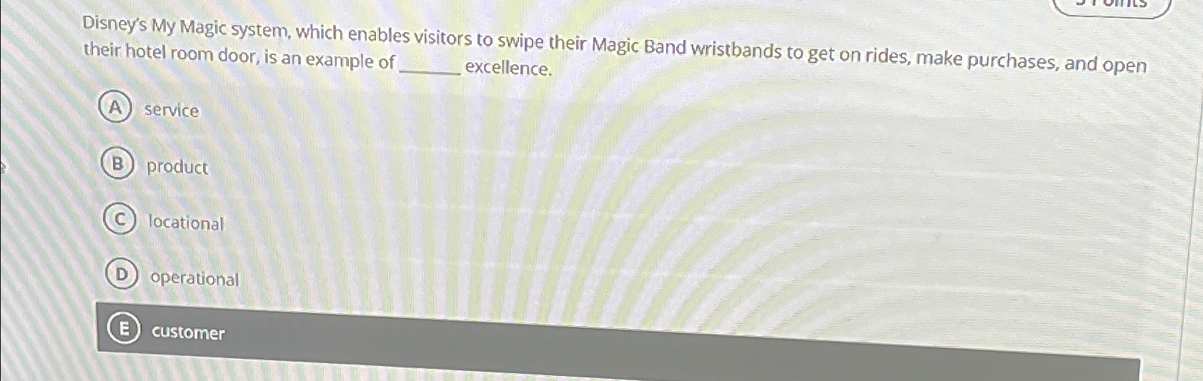 Solved Disney's My Magic system, which enables visitors to | Chegg.com