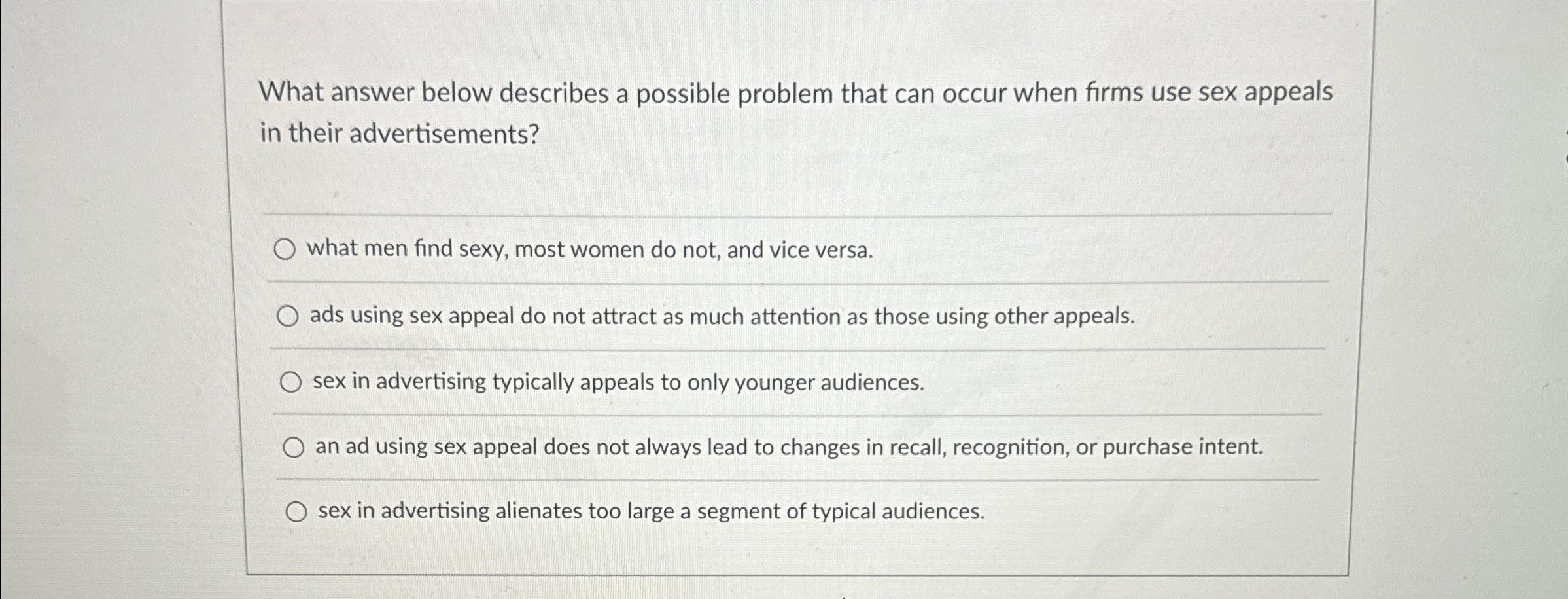 Solved What answer below describes a possible problem that | Chegg.com