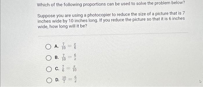 Solved Which of the following proportions can be used to | Chegg.com