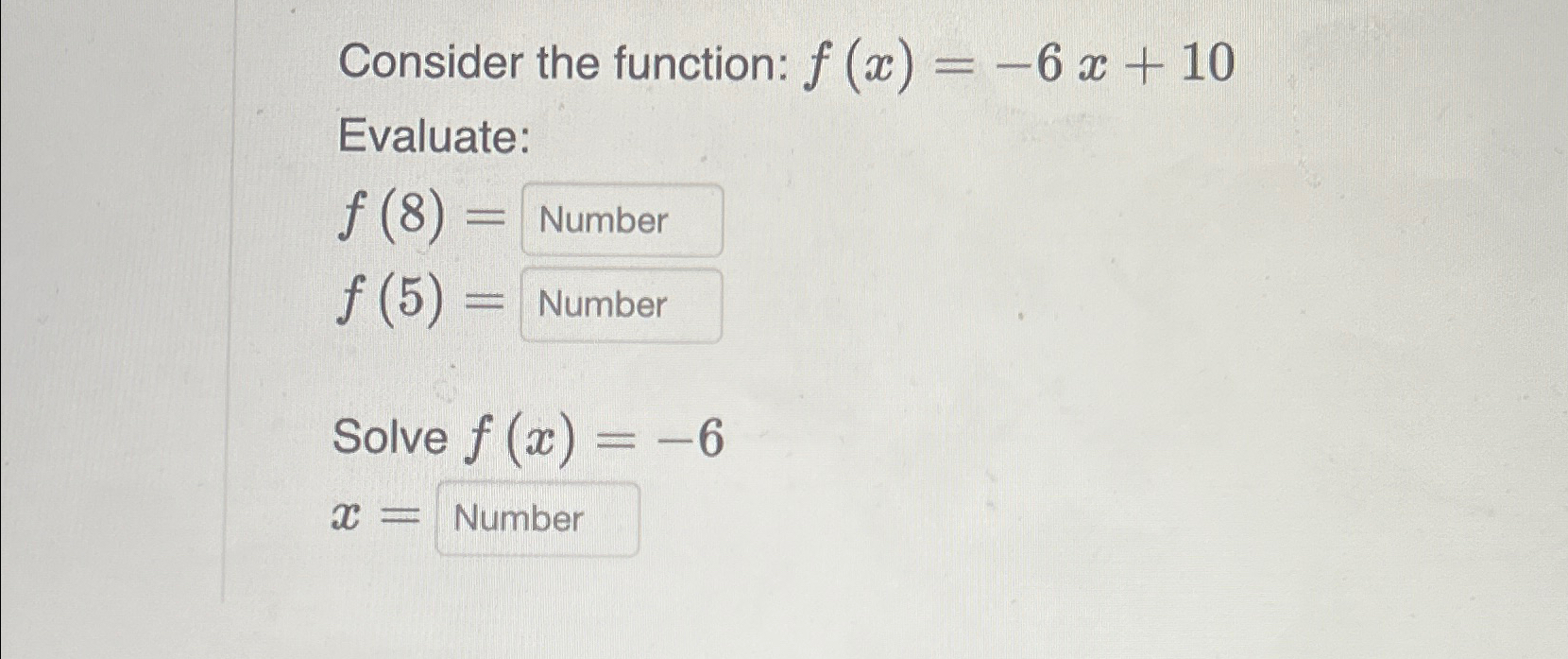 Solved Consider The Function