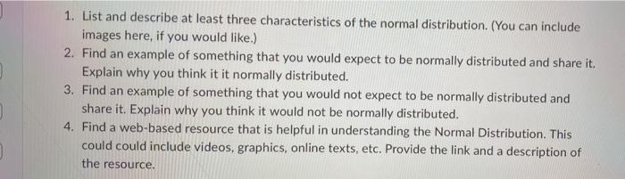 solved-1-list-and-describe-at-least-three-characteristics-chegg