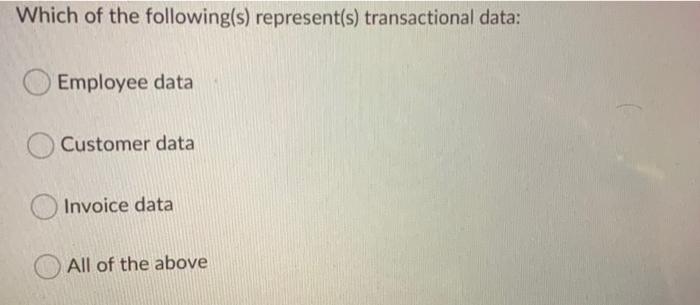 Solved Which of the following is NOT a benefit of having a | Chegg.com