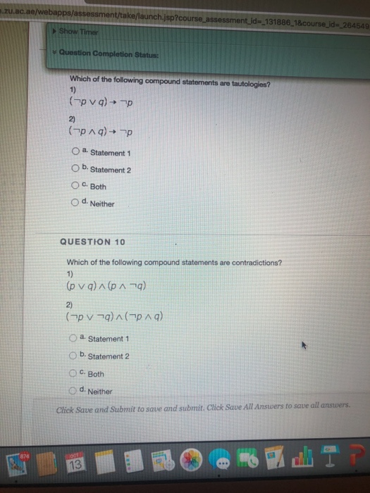 Solved Nzu Ac Ae Webapps Assessment Take Launch Jsp Cours Chegg Com