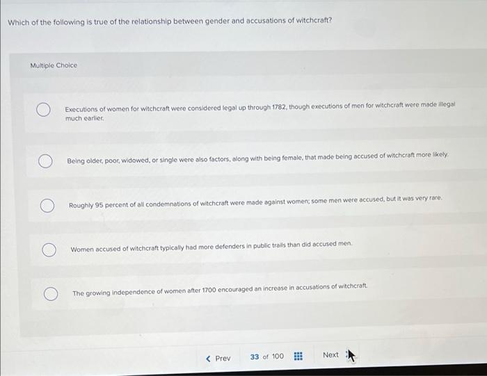 Which Of The Following Is True Of The Relationship Chegg