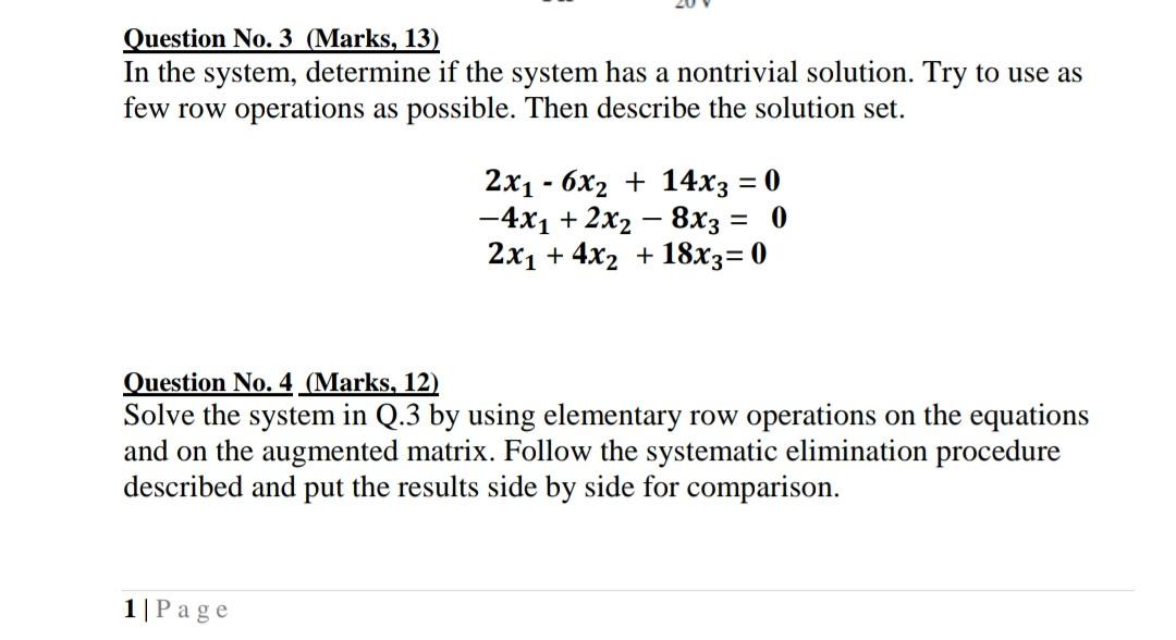 Solved Please solve these 2 questions according to given | Chegg.com