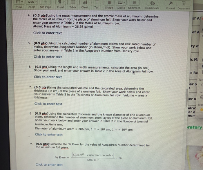 Solved 5 Activity 2 Data Table Use the information entered | Chegg.com