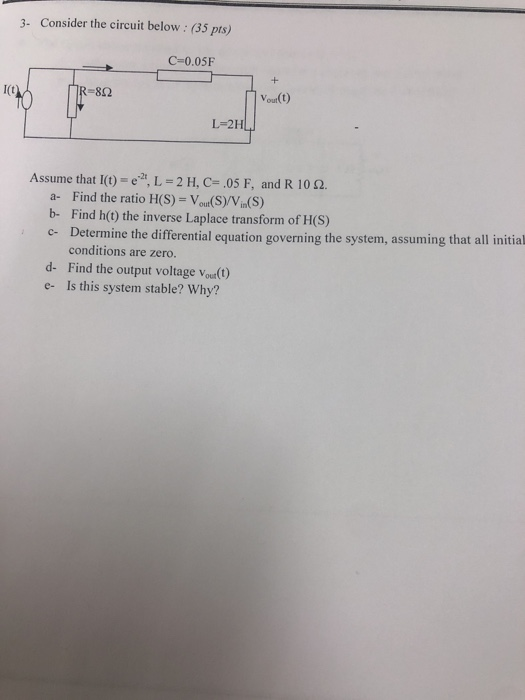 3 Consider The Circuit Below 35 Pts C 0 05f Chegg Com