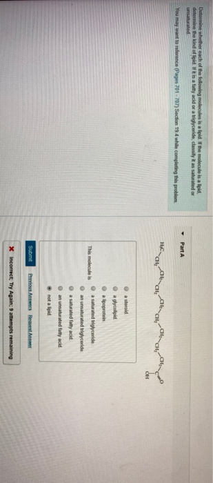 Solved Determine whether each of the following molecules is | Chegg.com